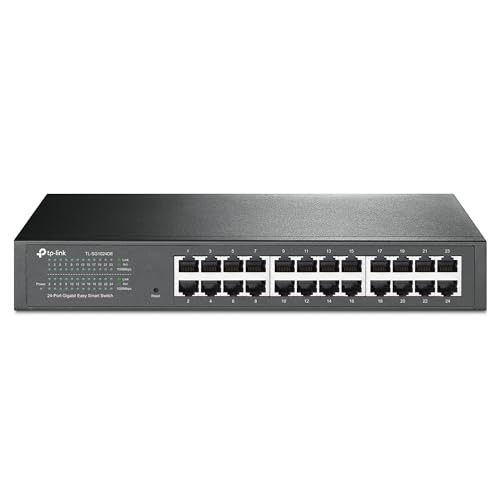 TP-Link TL-SG1024DE 24-Port Gigabit Easy Smart Rackmount Network Switch