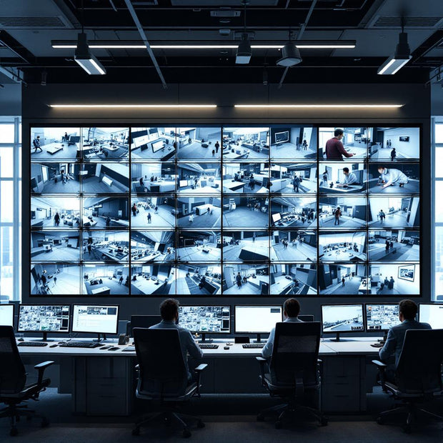 Sistema di controllo per la sorveglianza e il monitoraggio professionale