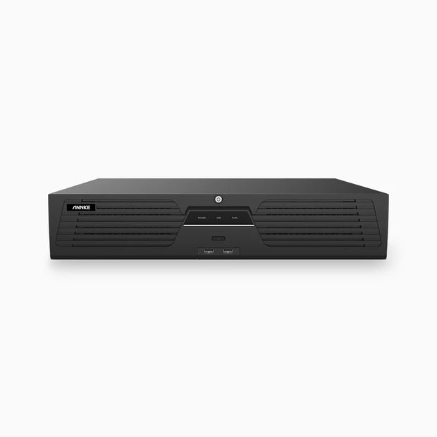 NNR6432 - Registratore NVR non PoE a 64 canali 4K, risoluzione 32MP, 8 alloggiamenti per disco rigido, fino a 112TB di archiviazione, H.265+, supporta telecamere fisheye/conteggio persone/ANPR