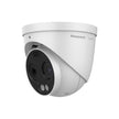 Honeywell 35 Series outdoor bi-spectrum turret camera with thermal imaging, 5MP visual sensor and AI-driven smoke & fire detection analytics