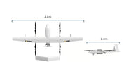 Drone per mappatura e ispezione industriale JOUAV CW-30E VTOL a lunga autonomia